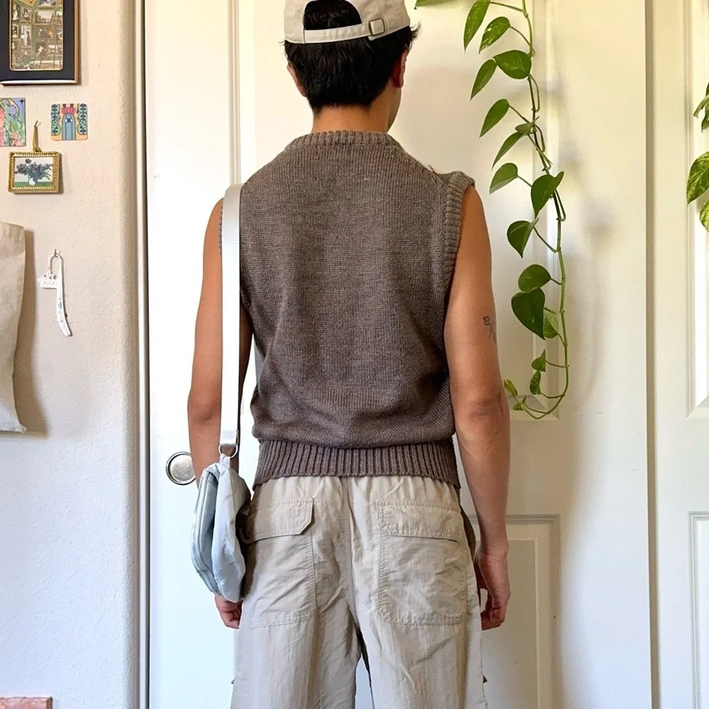 Vintage Argyle Swester Vest